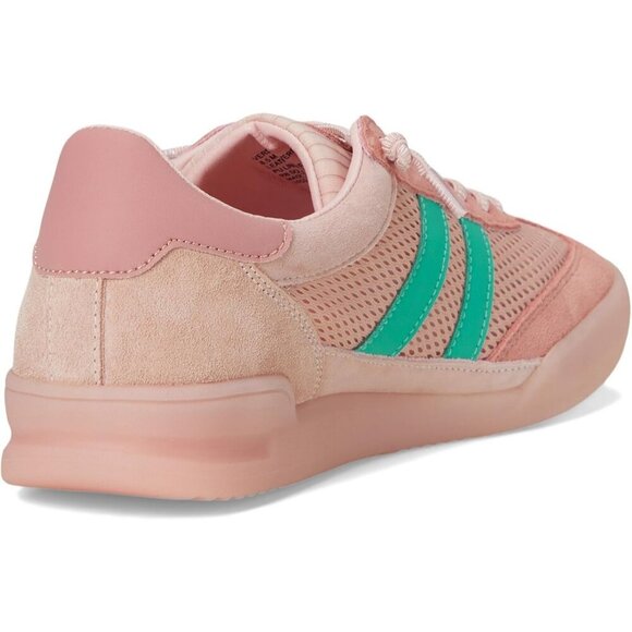 Women's Pink Low Top Shoes Verdict Sneaker Lace Up Round Toe Causal - Picture 5 of 7